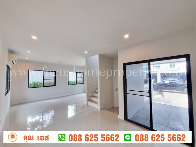 ขาย บ้านแฝด หลังมุม หมู่บ้านอณาสิริ บางใหญ่